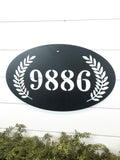 House Number Address Sign