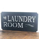 The Laundry Room Metal Sign