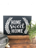 Home Sweet Home Metal Sign
