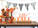Hello Fall Home Decor