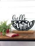 Hello Summer Watermelon Home Decor
