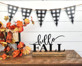 Hello Fall Home Decor