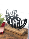 Hello Summer Watermelon Home Decor
