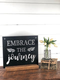 Embrace the Journey Metal Home Decor