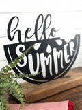 Hello Summer Watermelon Home Decor