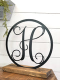 Circle Monogram Home Decor