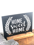 Home Sweet Home Metal Sign