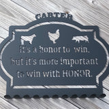 FFA/4-H Livestock Exhibitor Medal Award Holder