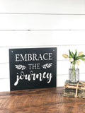 Embrace the Journey Metal Home Decor