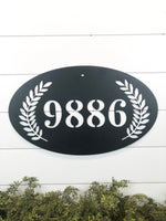 House Number Address Sign