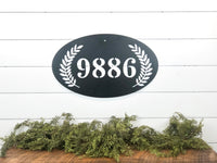 House Number Address Sign